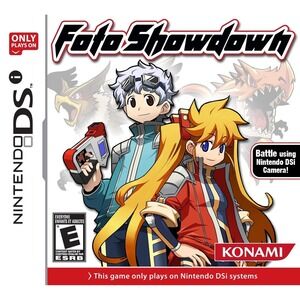 Foto Showdown Video Game by Konami Specifically for Nintendo DSi Console System
